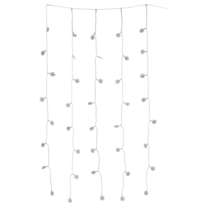 LIVARNO home Svetelný LED záves, 40 LED (vločka) vyobraziť