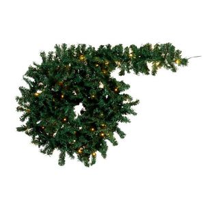 LIVARNO home LED jedľová girlanda (teplá biela) vyobraziť