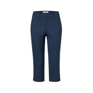 Bengalínové nohavice v trojštvrťovej dĺžke, tmavomodré vyobraziť