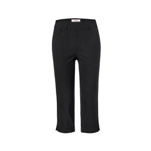 Bengalínové nohavice s trojštvrťovou dĺžkou, čierne vyobraziť