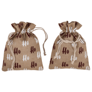 LIVARNO home Darčekové vrecúško (2 kusy, prírodná) vyobraziť