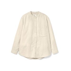 NAH/STUDIO košeľová blúzka | trvácna bavlna, nefarbená vyobraziť