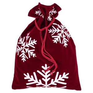 LIVARNO home Darčekové vrecúško (vianočné vrecúško/veľké, červená) vyobraziť