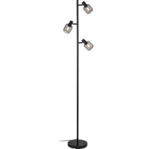LIVARNO® Stojaca LED lampa (čierna) vyobraziť
