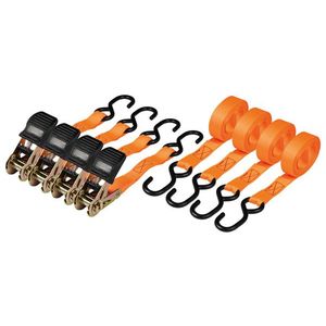 ULTIMATE SPEED® Súprava upínacích račňových popruhov (upínacie račňové popruhy, 4 kusy) vyobraziť