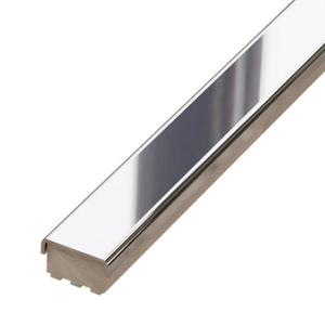 Kovová lišta Inox 2/60 leštená vyobraziť