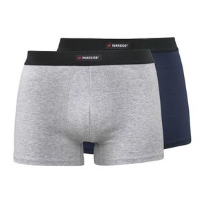 PARKSIDE® Pánske boxerky, 2 kusy (navy modrá/sivá, 4/S) vyobraziť