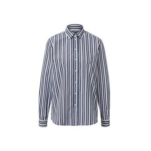 Prúžkovaná popelínová blúzka vyobraziť