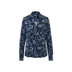 Blúzkové tričko s potlačou s gombíkovou légou vyobraziť