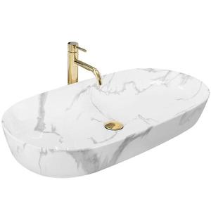 Umývadlo na dosku Cleo 81 Marmo Shiny vyobraziť