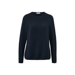 Pletený pulóver, tmavomodrý vyobraziť