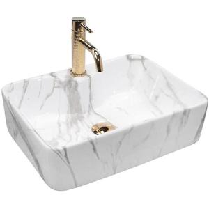 Umývadlo na dosku Kelly Marmo vyobraziť