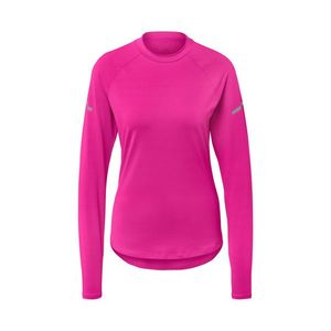 Funkčné tričko s dlhými rukávmi, neónovoružové vyobraziť