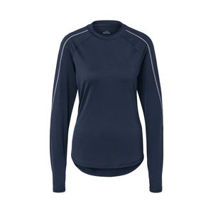 Funkčné tričko s dlhými rukávmi, tmavomodré vyobraziť