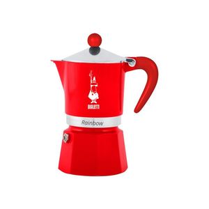 BIALETTI Espresso kávovar RAINBOW (červená) vyobraziť