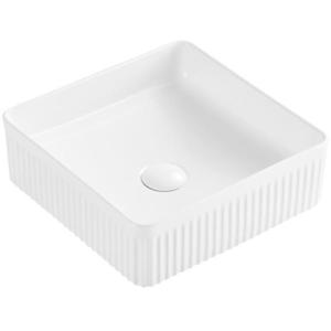 Umývadlo na dosku Bambuti ryhované 36, 5x36, 5 cm vyobraziť