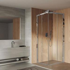 Sprchový kút KN/Fris-90-S SBW0 vyobraziť