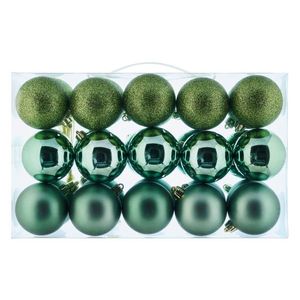 LIVARNO home Gule na vianočný stromček, 30 kusov (zelená zmes) vyobraziť