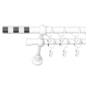 Garniž II Promo FI 19 200cm duo biela-chrómová vyobraziť