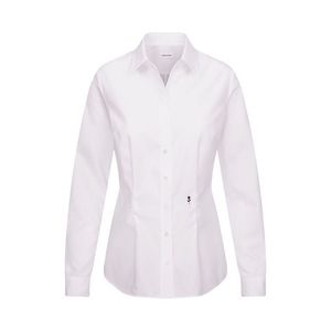 Blúzka Seidensticker Slim Fit non iron, biela vyobraziť
