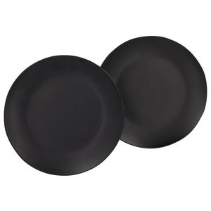 SILVERCREST® Tanier, 2 kusy (plytké taniere, čierna) vyobraziť