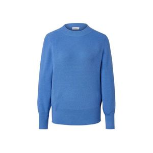 Pulóver z jemného úpletu, modrý vyobraziť