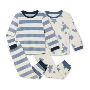 Detské plyšové pyžamá, 2 ks vyobraziť