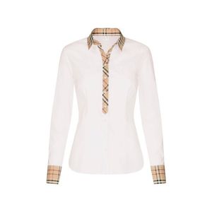 Popelínová blúzka Seidensticker s károvaným detailom vyobraziť