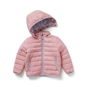 Detská prešívaná bunda, staroružová vyobraziť