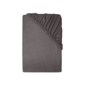 LIVARNO® Flísová napínacia plachta, 90-100 x 200 cm (antracitová) vyobraziť