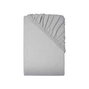 LIVARNO® Flísová napínacia plachta, 180-200 x 200 cm (sivá) vyobraziť