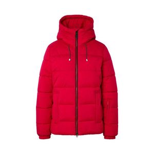 Lyžiarska prešívaná bunda, červená vyobraziť