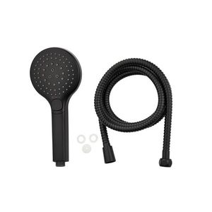 LIVARNO home Sprchová hlavica s príslušentvom (okrúhla sprchová hlavica, čierna) vyobraziť