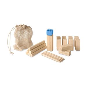 Kubb (vikinský šach) v malom formáte vyobraziť