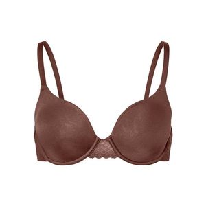 Podprsenka s kosticami, gaštanová vyobraziť