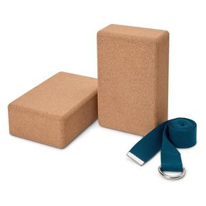 Korková súprava na jogu vyobraziť