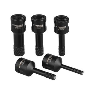 PARKSIDE PERFORMANCE® Diamantové vŕtacie korunky (Ø 6, 8, 10, 12, 16 mm) vyobraziť