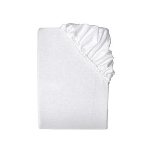 LIVARNO® Napínacia plachta z jemného flanelu, 140 – 160 x 200 cm (biela) vyobraziť