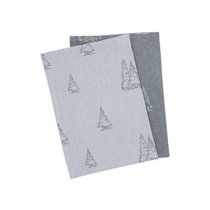 LIVARNO® Utierky na riad, 50 x 70 cm, 2 kusy (biela/olivová) vyobraziť