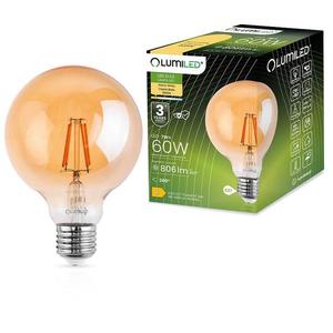 Žiarovka LED G125 filament 7W E27 806LM 2000K vyobraziť