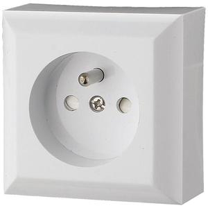 Jednoduchá zásuvka Z/U IP20 GAO white 20455 vyobraziť