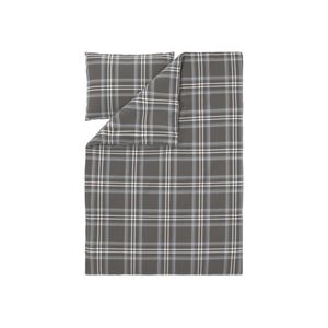 LIVARNO® Posteľná bielizeň z jemného flanelu, 140 x 200 cm (sivá) vyobraziť