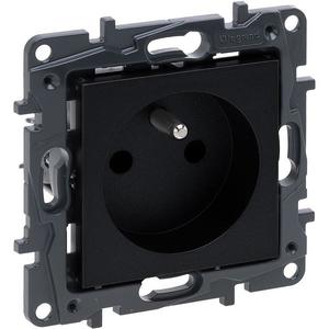 Zásuvka jednoduchá 863530 čierna vyobraziť