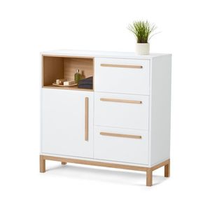 Skrinka do kúpeľne »Eklund«, biela vyobraziť