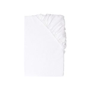 LIVARNO® Napínacia plachta z jemného flanelu, 140 – 160 x 200 cm (biela) vyobraziť