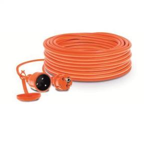 Predlžovací kábel W-96984 IP44 20 m 3x1, 5 oranžový vyobraziť