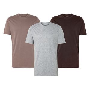 Tričká s okrúhlym výstrihom, 3 ks vyobraziť