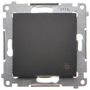 Krížový vypínač Simon54 Čierna vyobraziť