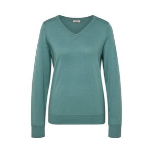 Pulóver z jemného úpletu s merino vlnou, akvamarínový vyobraziť