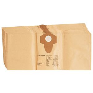 PARKSIDE® Vrecká do vysávača PFT 30 A1/PVFT 30 A1/PFBW 30 A1 (filtračné vrecká, 10 kusov) vyobraziť